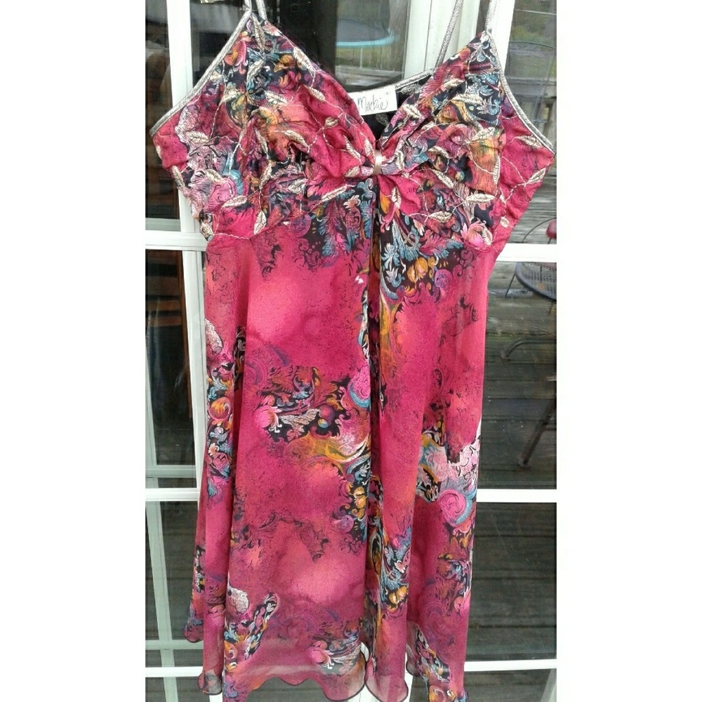 Vintage Hollywood Look Bob Mackie Lingerie/Tunic